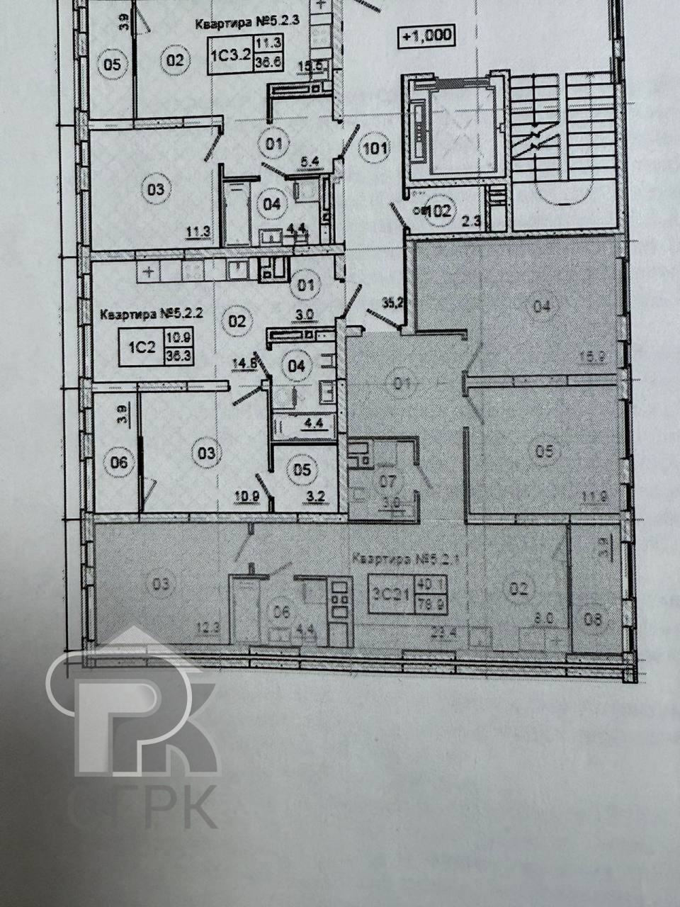 Купить 3-комнатную квартиру, №388347