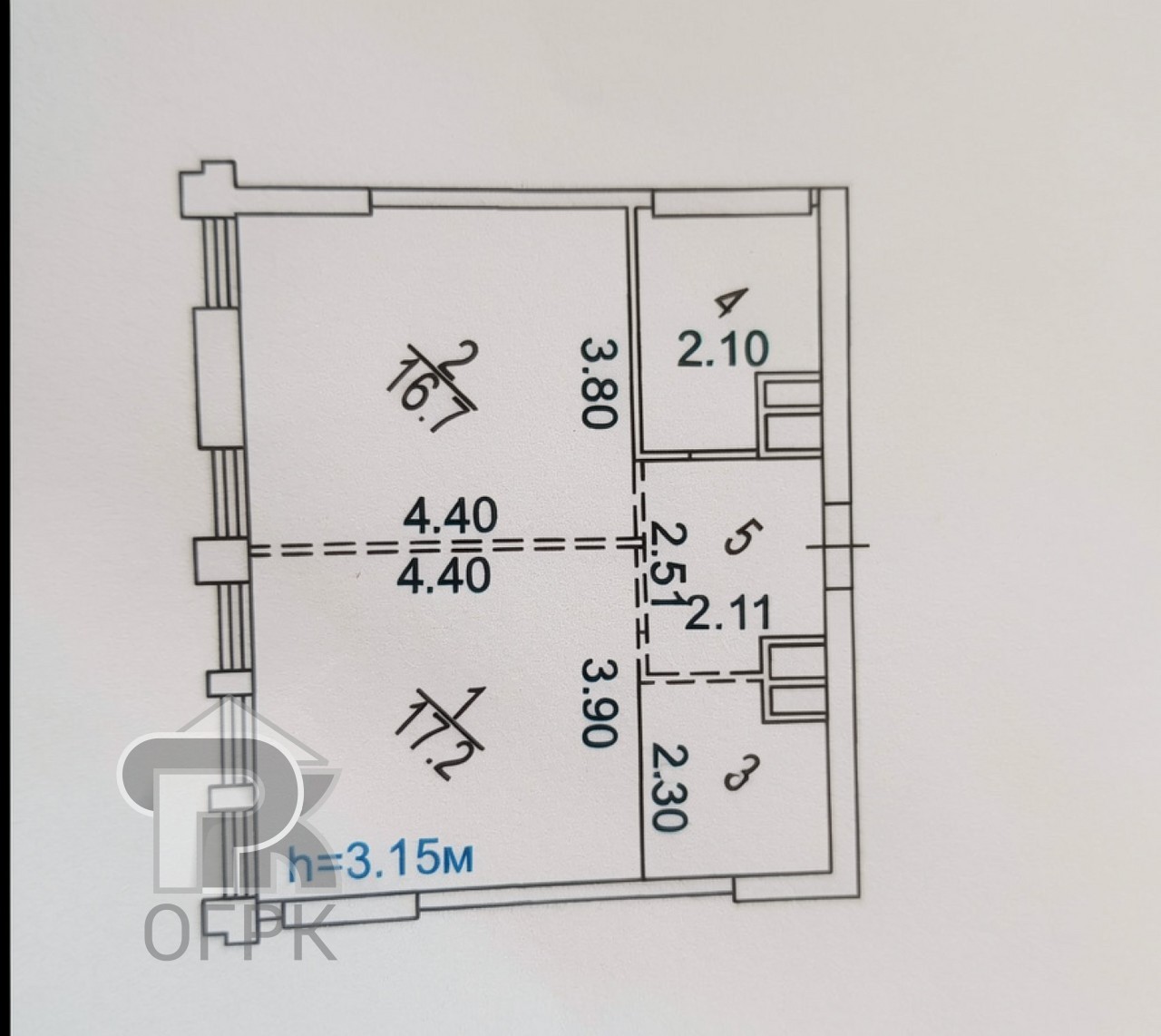 Купить 2-комнатную квартиру, №389345
