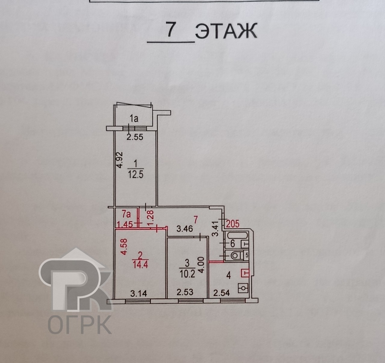 Купить 3-комнатную квартиру, №388703
