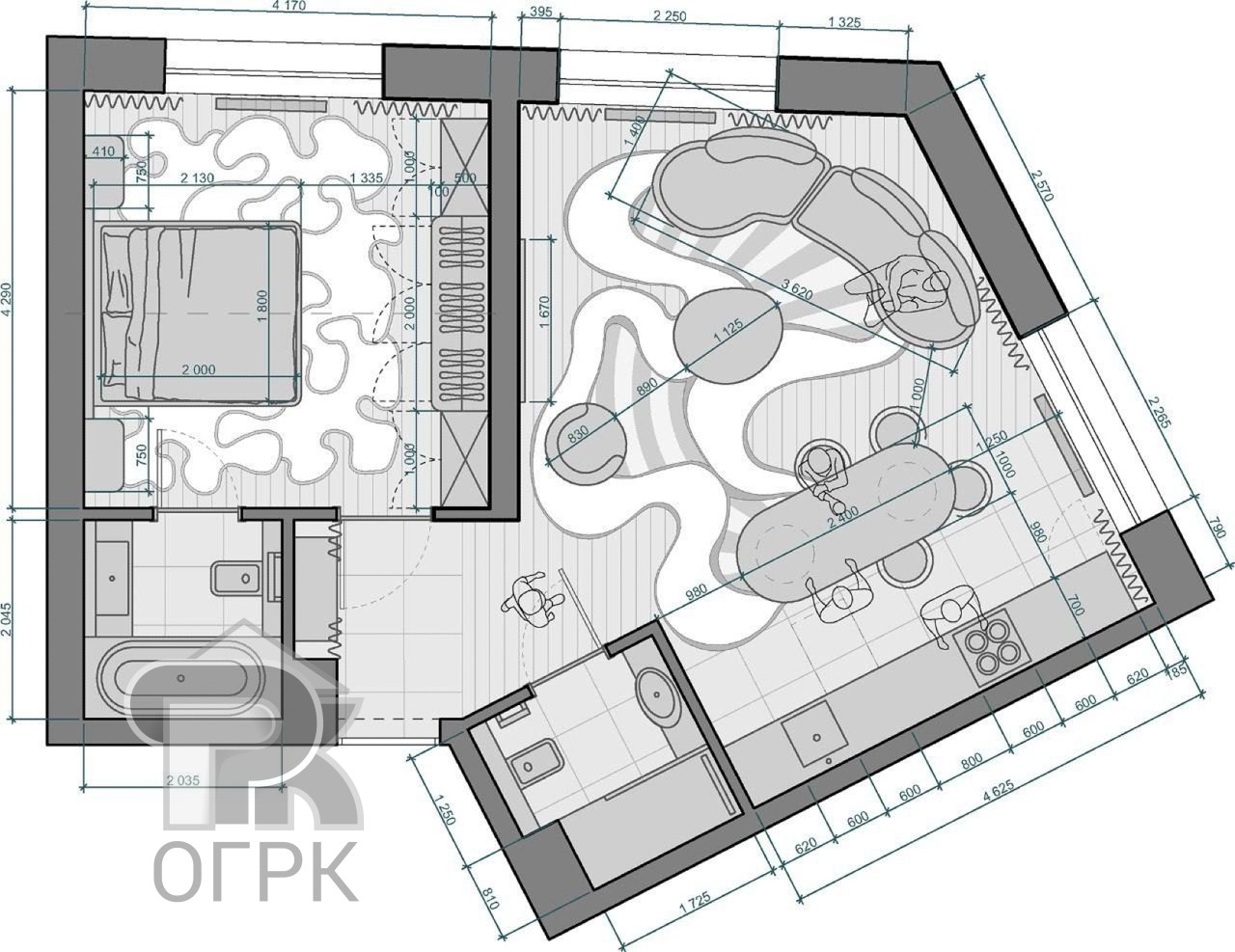 Купить 2-комнатную квартиру, №388569