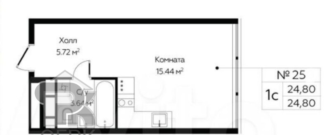 Купить студию, №371741