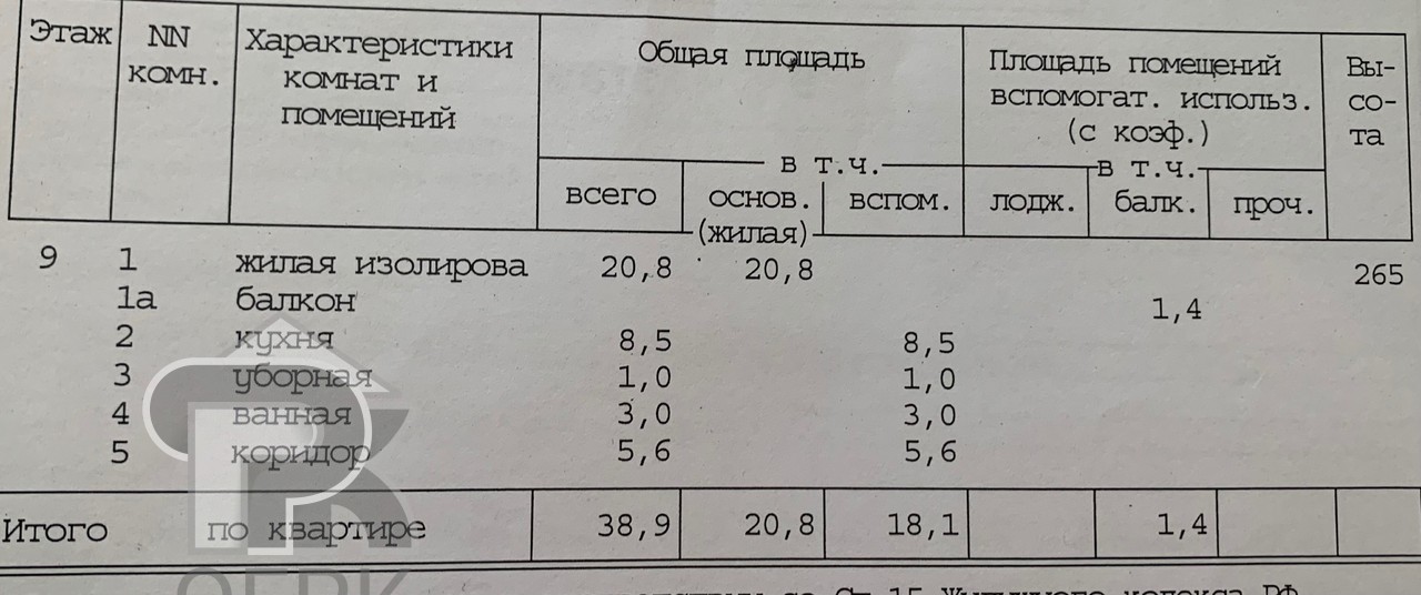Купить 1-комнатную квартиру, №390897