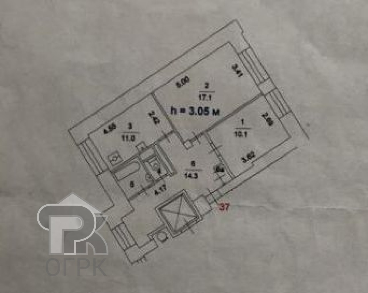 Купить 2-комнатную квартиру, №387620