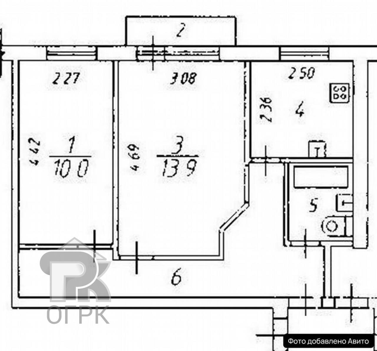 Купить 2-комнатную квартиру, №389044