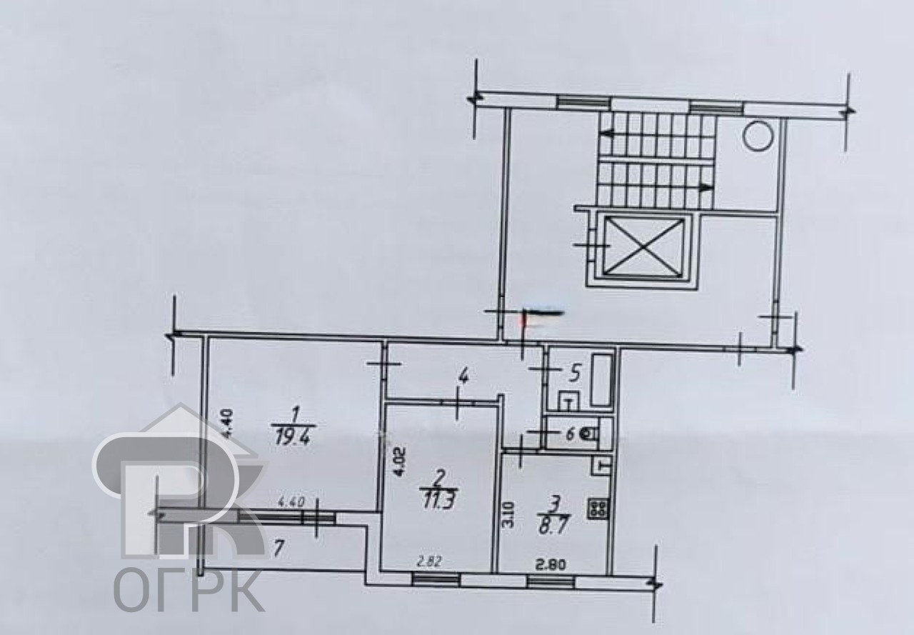 Купить 2-комнатную квартиру, №379643