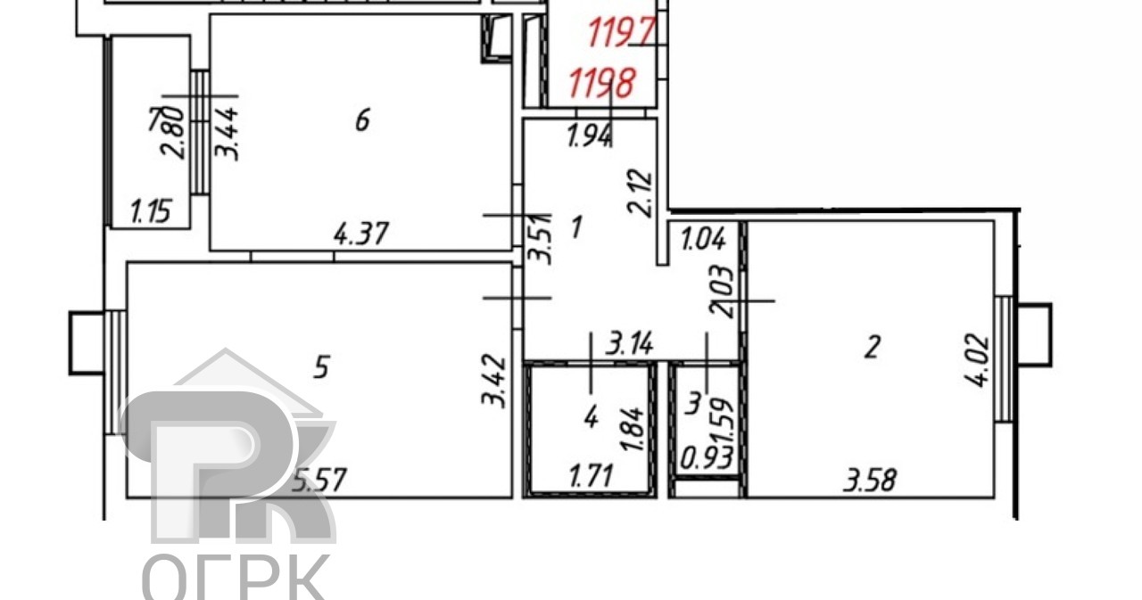 Купить 2-комнатную квартиру, №385362