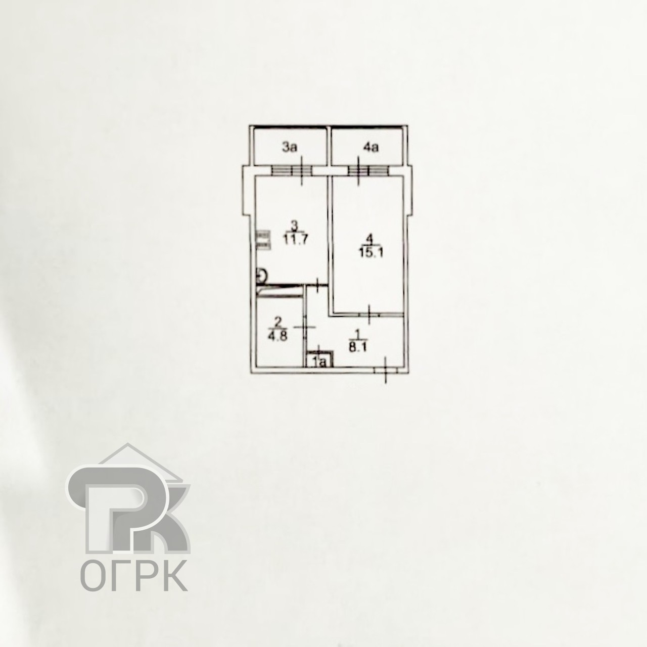 Купить 1-комнатную квартиру, №386226