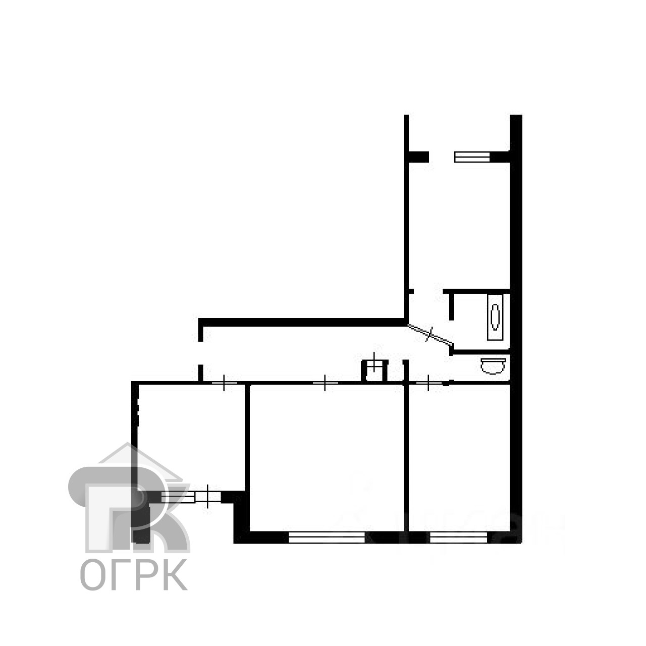 Купить 3-комнатную квартиру, №369980