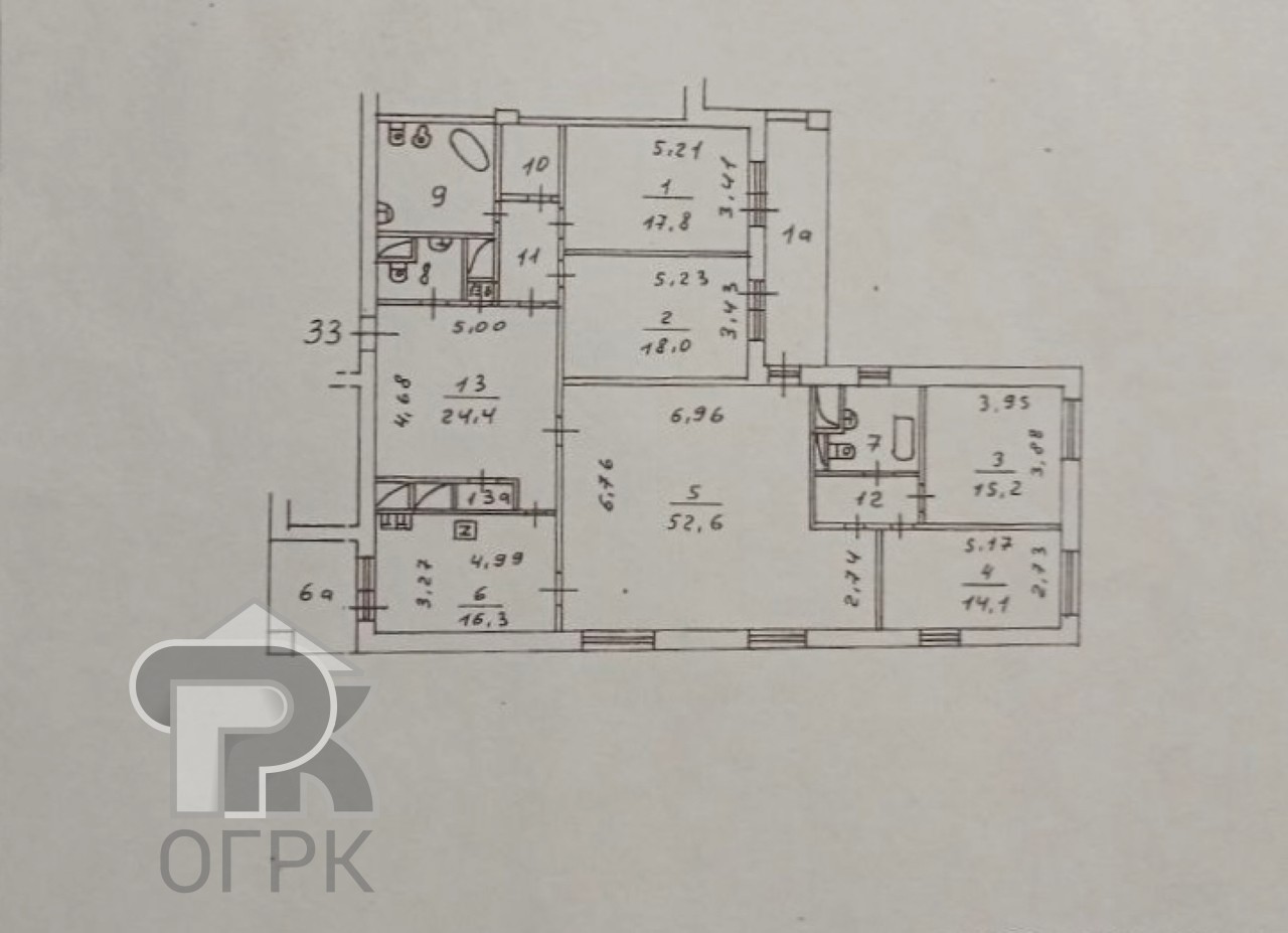 Купить 4-комнатную квартиру, №388275