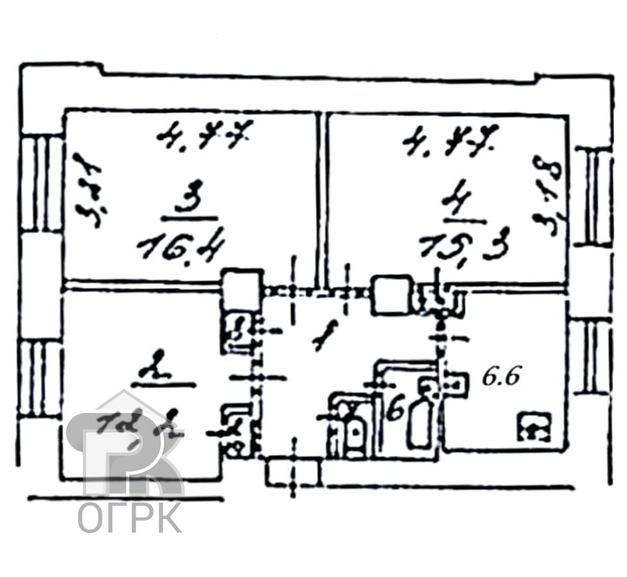 Купить комнату в 3-ккв, №369334