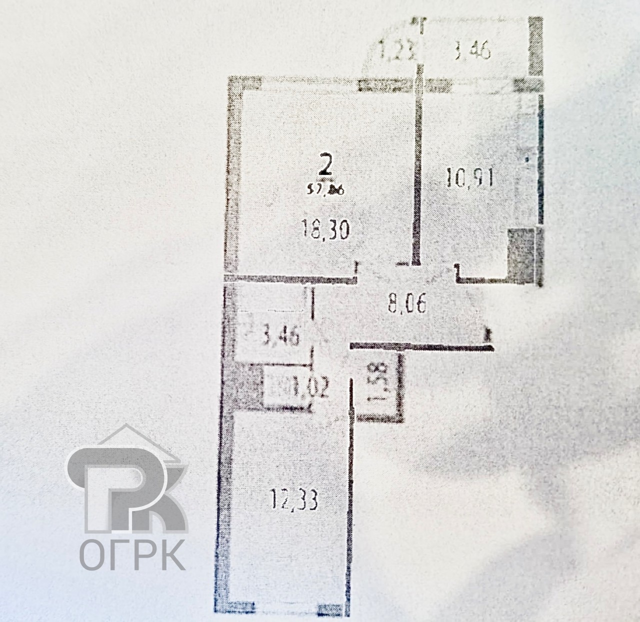Купить 2-комнатную квартиру, №387212