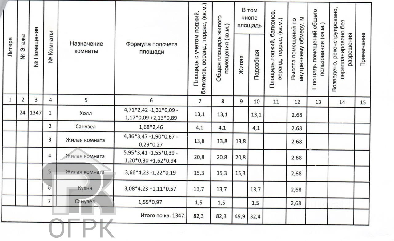 Купить 3-комнатную квартиру, №385115