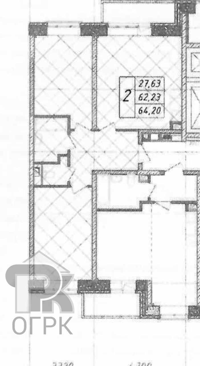 Купить 2-комнатную квартиру, №387779