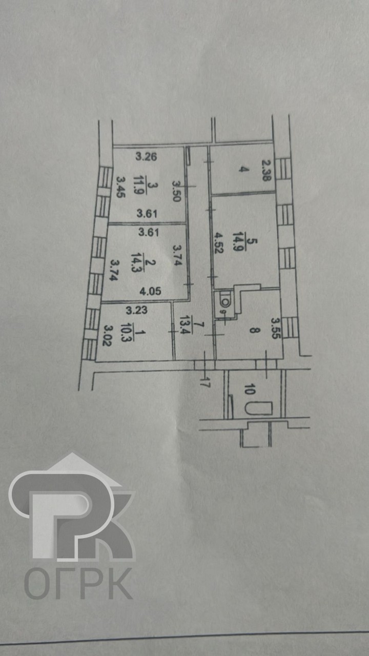 Купить 4-комнатную квартиру, №387595