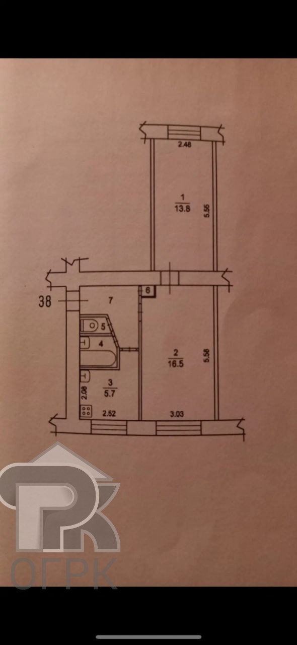 Купить 2-комнатную квартиру, №387942