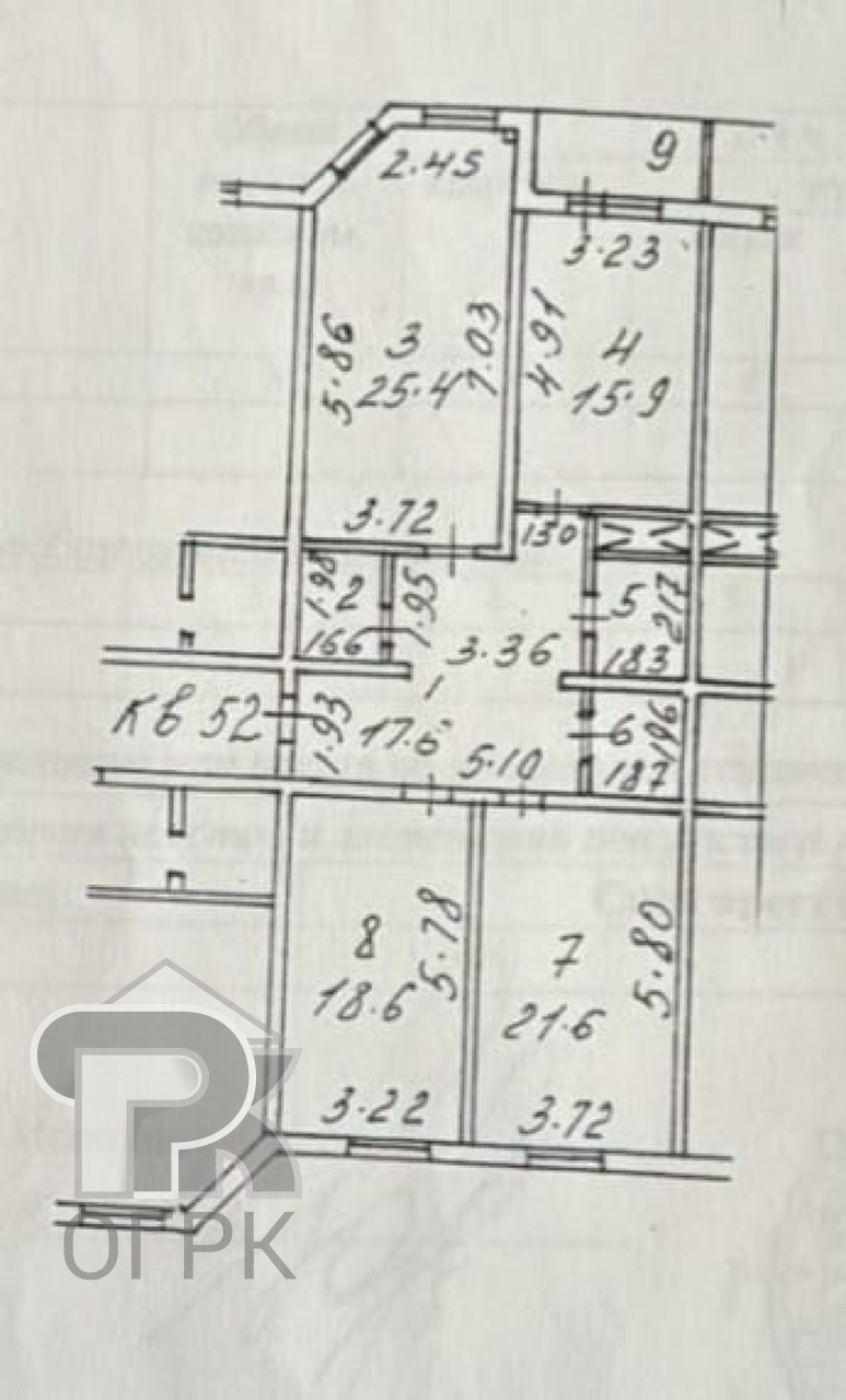 Купить 3-комнатную квартиру, №386156