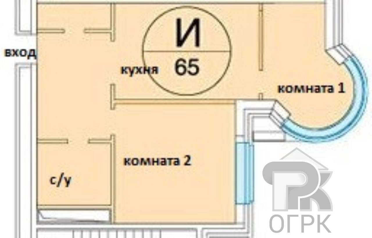 Купить 2-комнатную квартиру, №300114