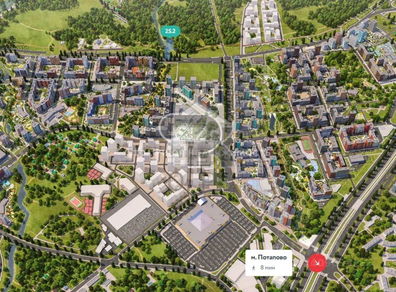 Купить 2-комнатную квартиру, №388901