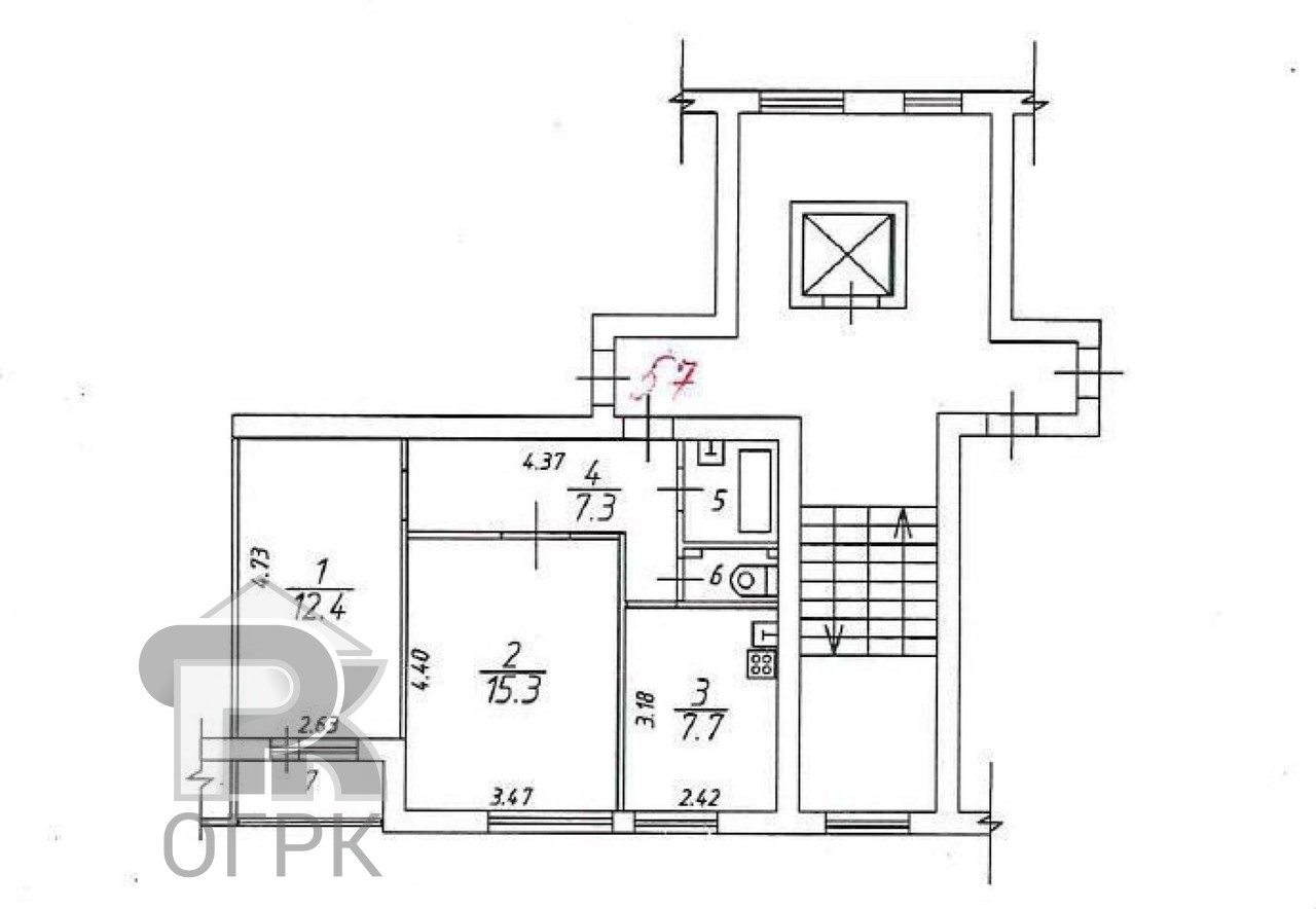 Купить 2-комнатную квартиру, №387996