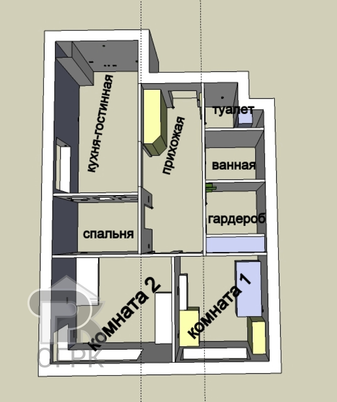 Купить 3-комнатную квартиру, №321242