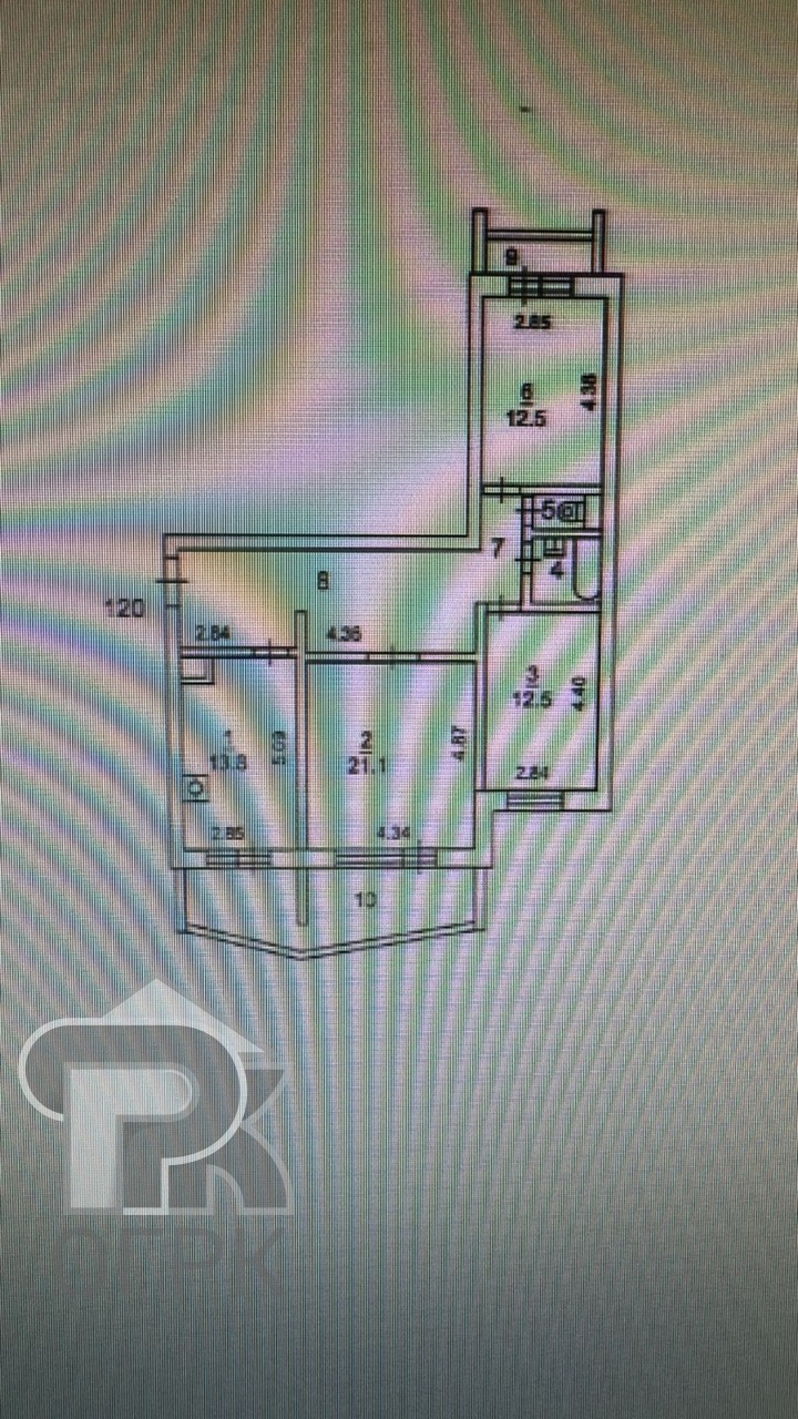 Купить 3-комнатную квартиру, №387170