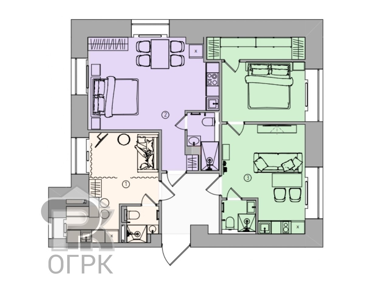 Купить студию, №362969