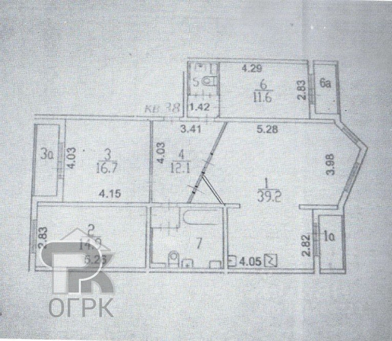 Купить 4-комнатную квартиру, №390533