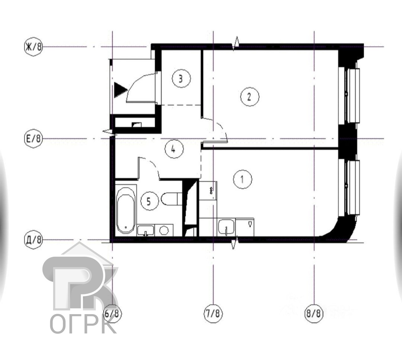 Купить 1-комнатную квартиру, №388137