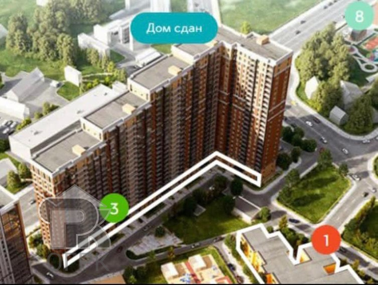 Купить 3-комнатную квартиру, №370947