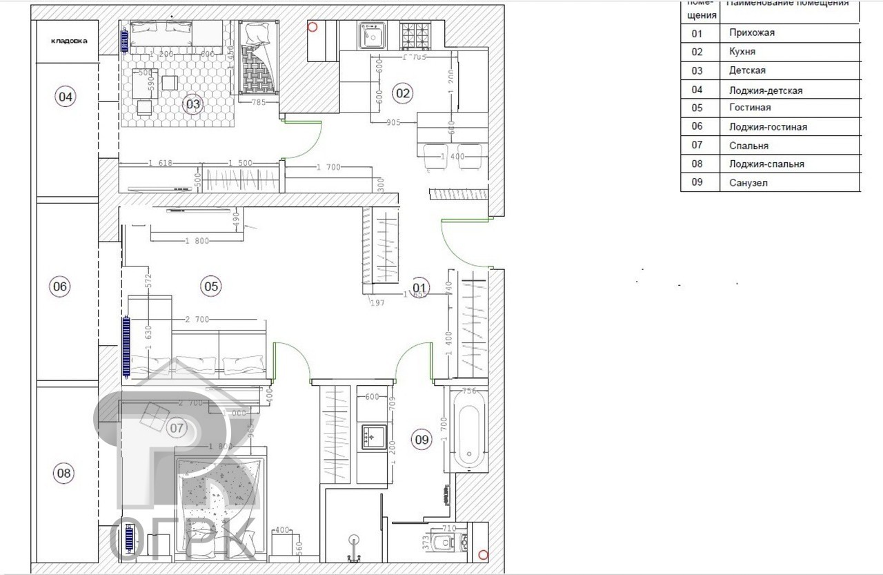 Купить 3-комнатную квартиру, №387678