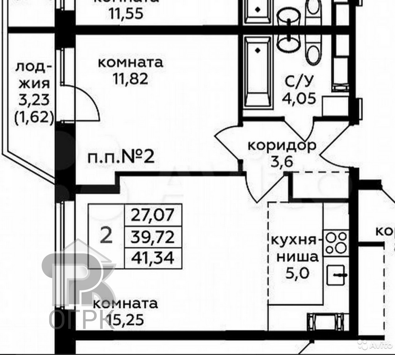 Купить 1-комнатную квартиру, №324771