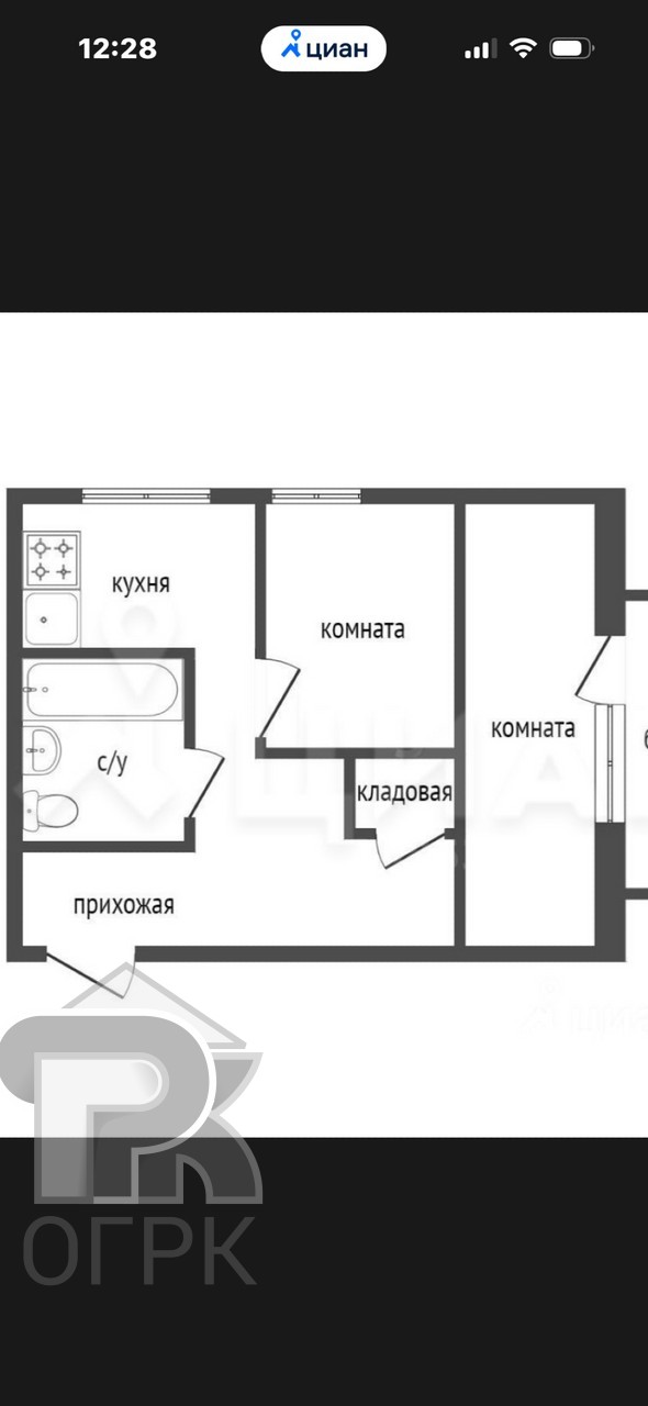 Купить 2-комнатную квартиру, №389581