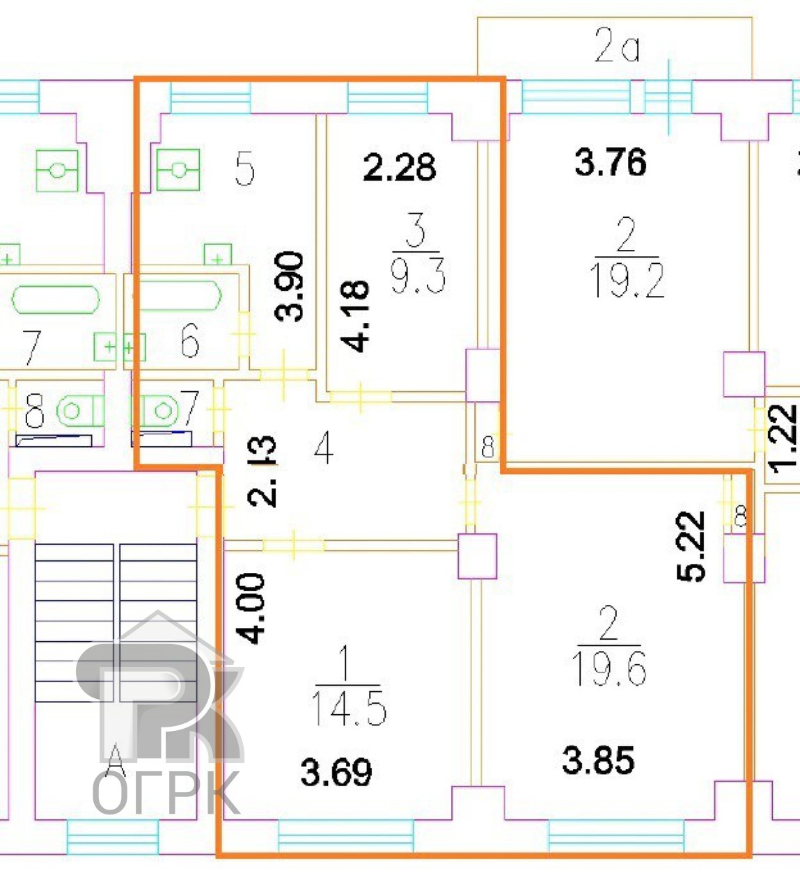 Купить 3-комнатную квартиру, №388772