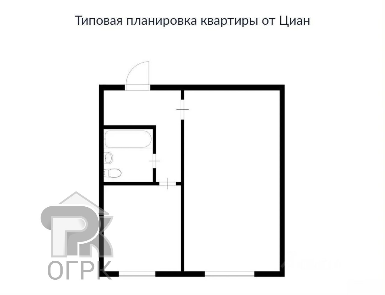 Купить 1-комнатную квартиру, №392396