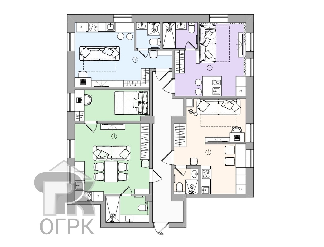 Купить студию, №362976