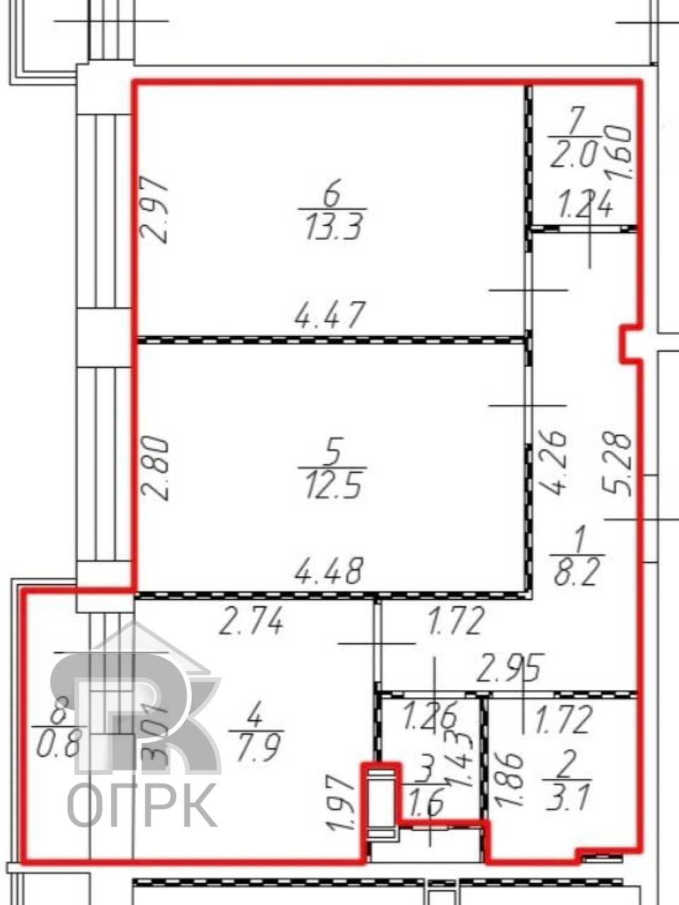 Купить 2-комнатную квартиру, №388345