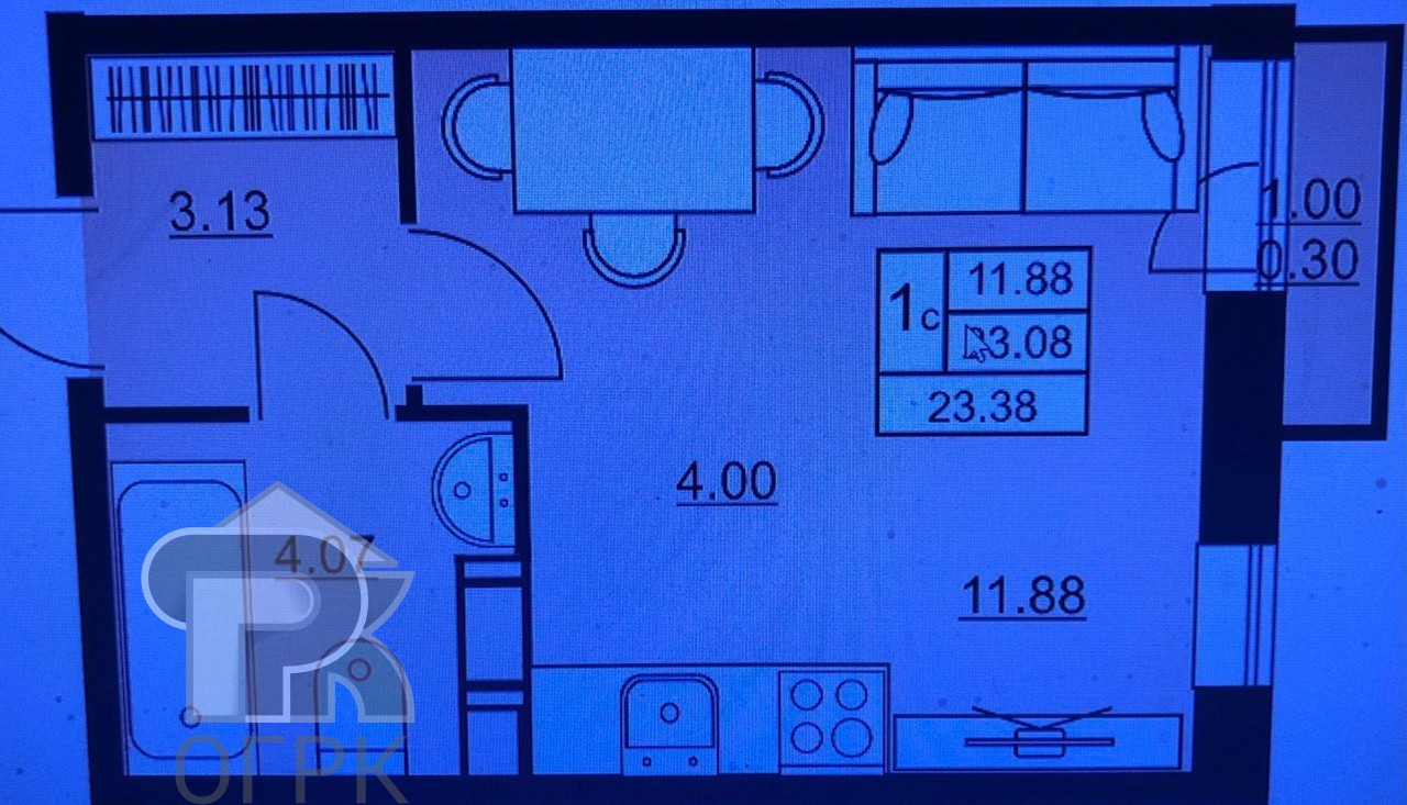 Купить студию, №388135