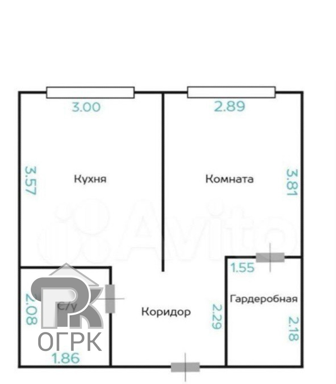 Купить 1-комнатную квартиру, №389562