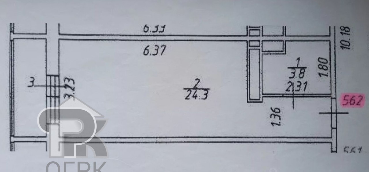 Купить студию, №389916