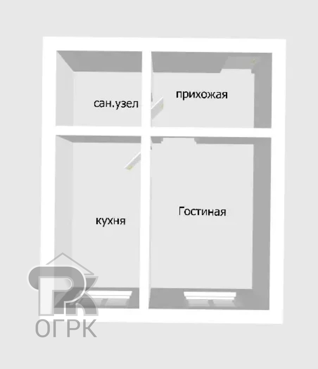 Купить 1-комнатную квартиру, №390832
