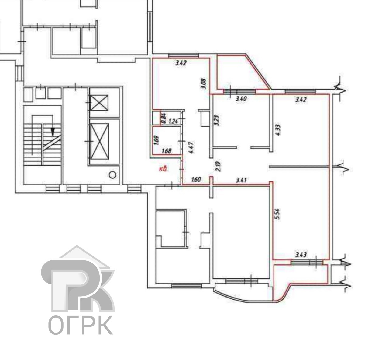 Купить 3-комнатную квартиру, №388375