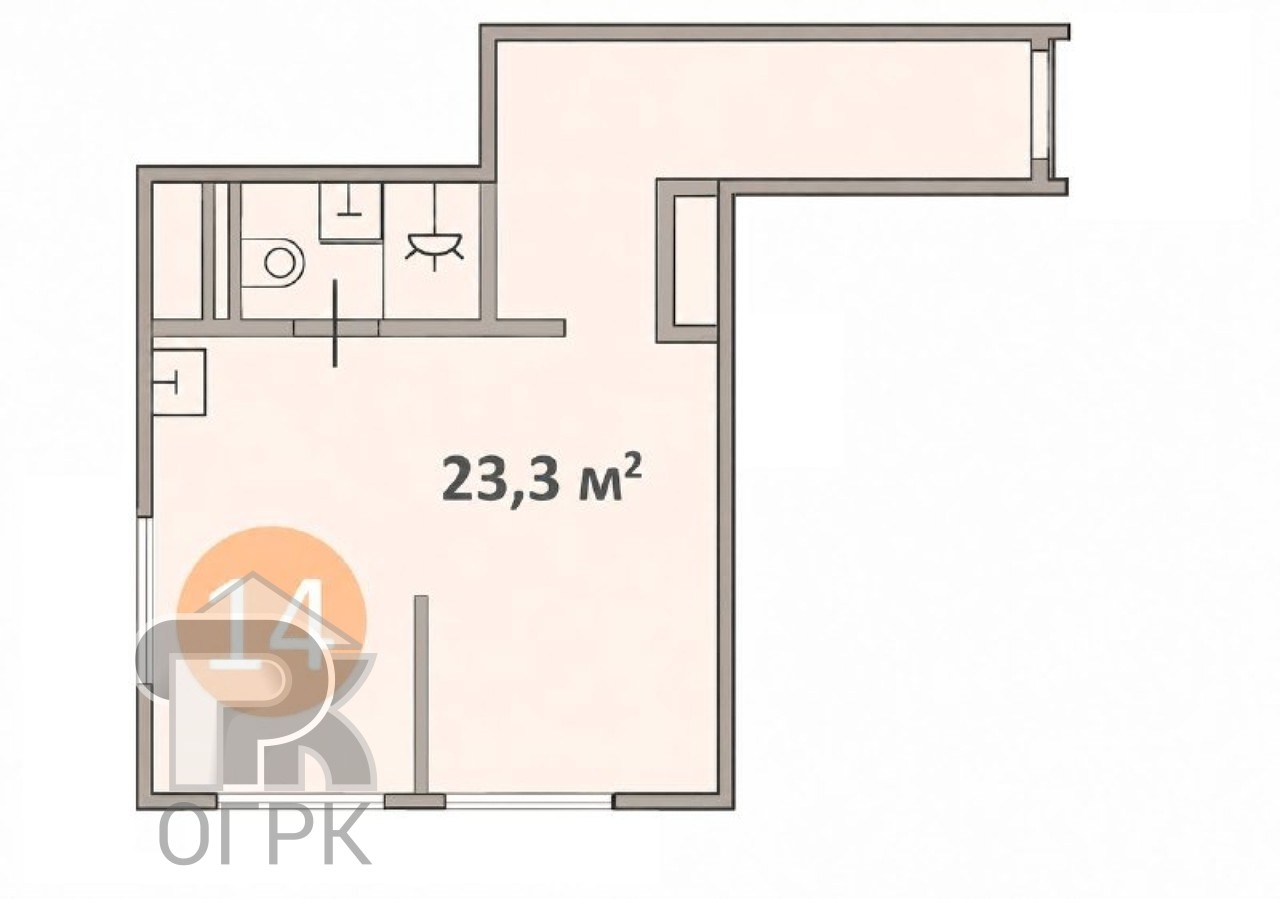 Купить студию, №391334