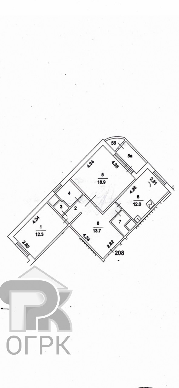 Купить 2-комнатную квартиру, №391411