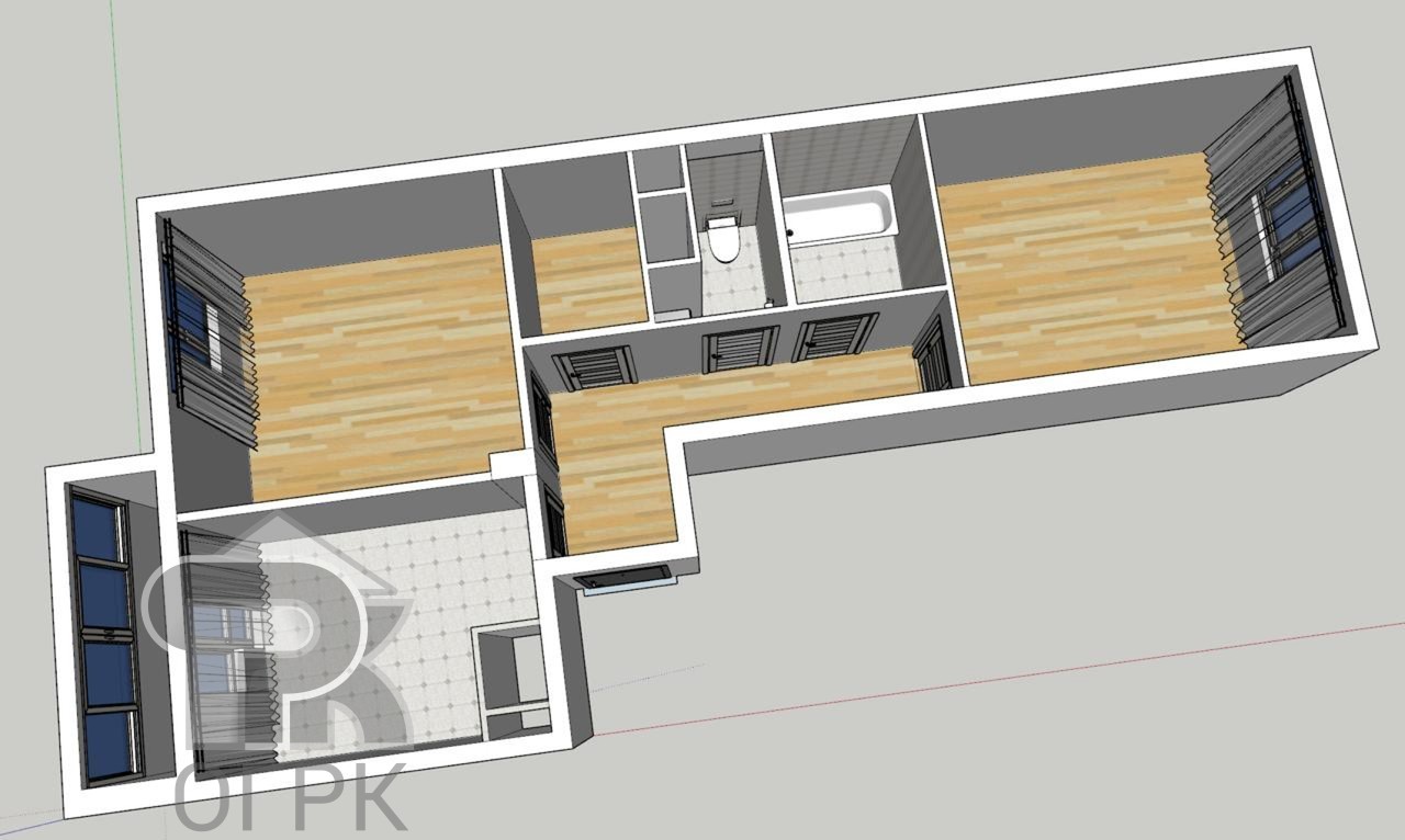 Купить 2-комнатную квартиру, №387358