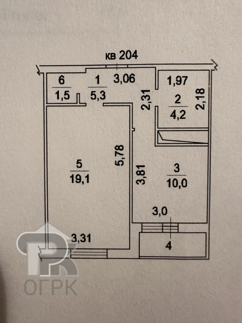 Купить 1-комнатную квартиру, №389302