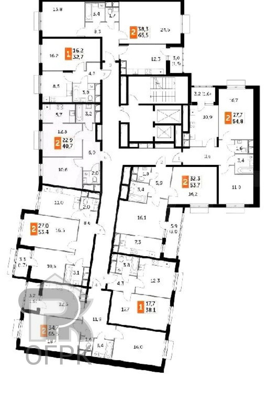 Купить 2-комнатную квартиру, №363520