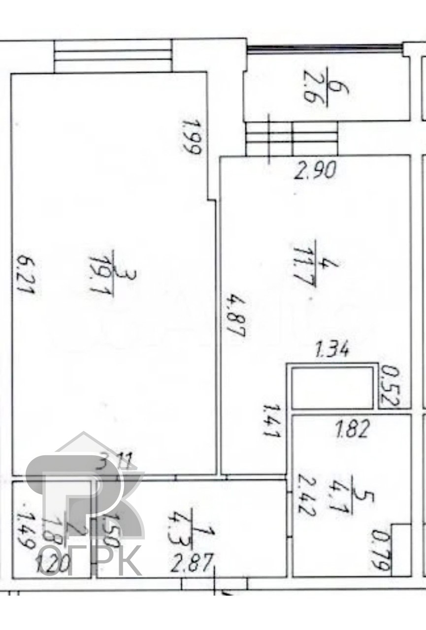 Купить 1-комнатную квартиру, №388621