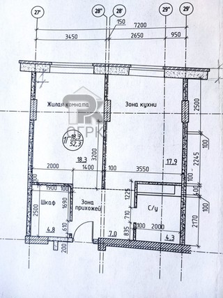 Купить 1-комнатную квартиру, №386163