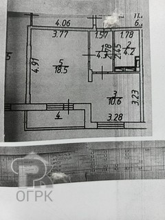 Купить 1-комнатную квартиру, №387320