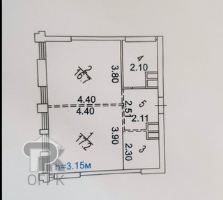 Купить 2-комнатную квартиру, №389345